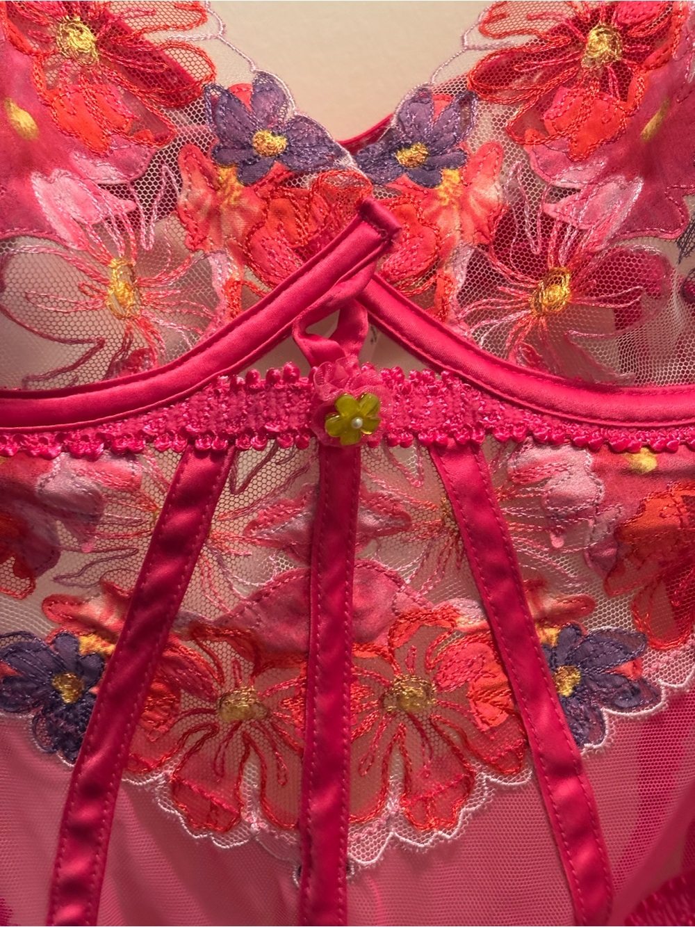 NWOT For Love Lemons One Piece Lingerie